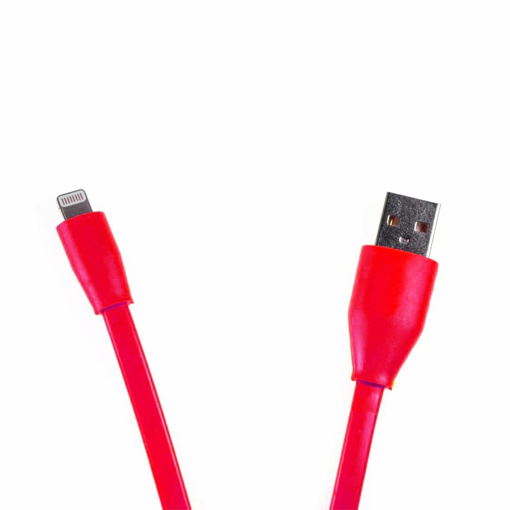 Red charging cable